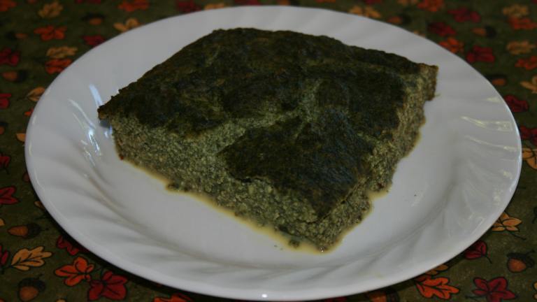Baked Tofu and Spinach Created by janolson