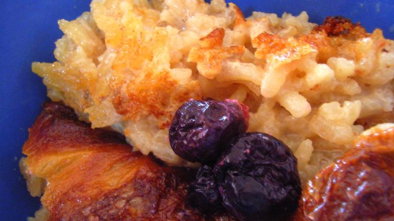 Creamy Baked Rice created by katew