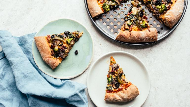 Gourmet Cruisers' Vegetarian Pizza Created by Izy Hossack