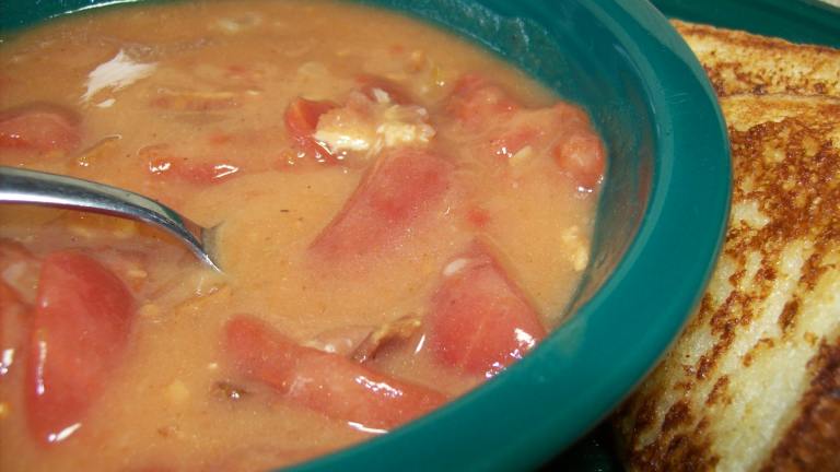Penny's Bacon & Tomato Soup Created by Chef shapeweaver 