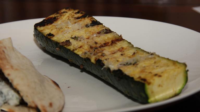 Grilled Zucchini With Garlic and Lemon Butter Baste Created by Dr. Jenny