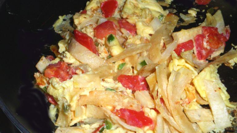 Mexican Scrambled Eggs Created by Bergy