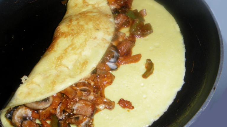Pizza Omelet Created by Bergy