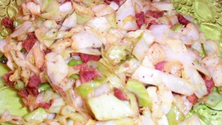 Fried Cabbage created by Baby Kato