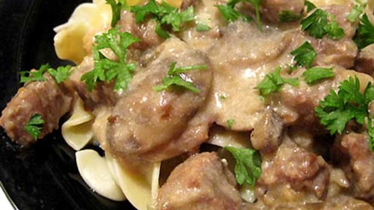 Ww Slow Cooker Beef Stroganoff created by Caroline Cooks