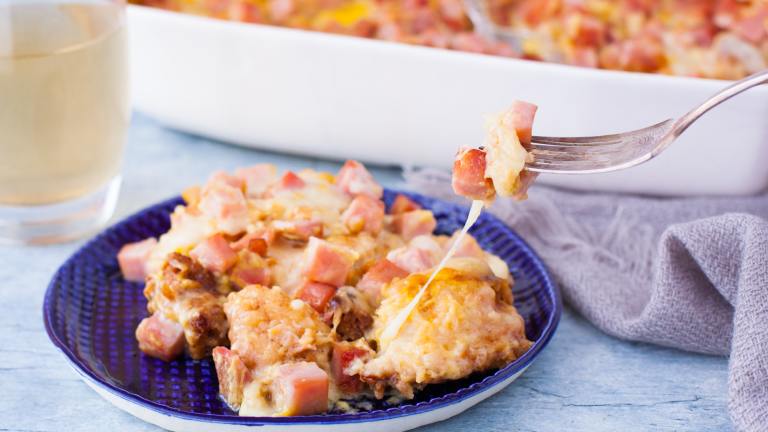 Chicken Cordon Bleu Casserole created by DianaEatingRichly