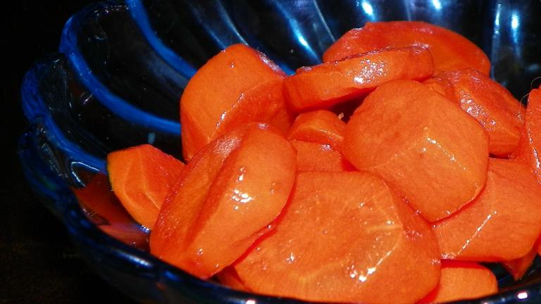 Ginger Glazed Carrots Created by Baby Kato