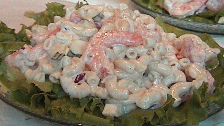 Seafood Macaroni Salad Created by Lori Mama