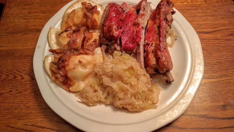 Baked Spareribs With Sauerkraut and Apples created by Chuck W.