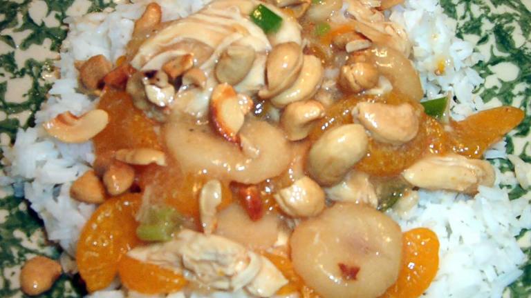 Diabetic Friendly Cashew Chicken Created by MsSally