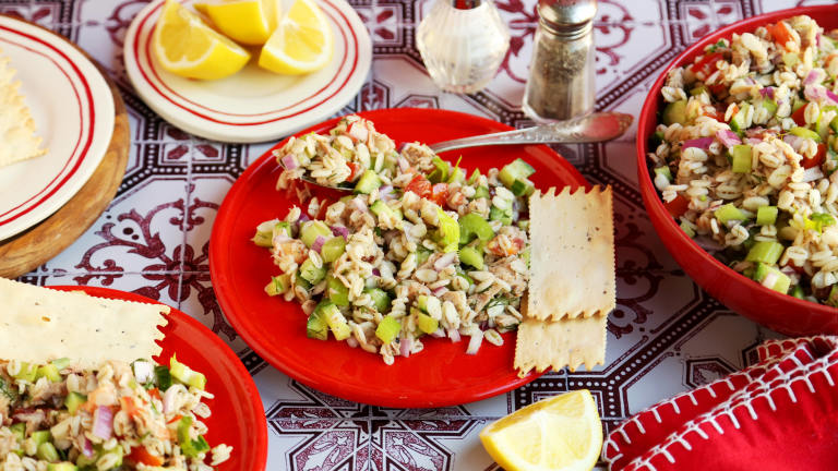 Barley and Tuna Salad With Lemon and Dill Created by Jonathan Melendez 