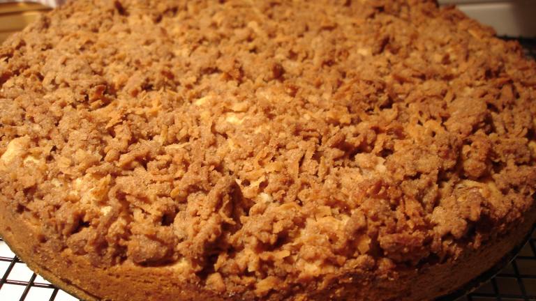 Toasted Coconut Coffee Cake Created by Chef Mommie