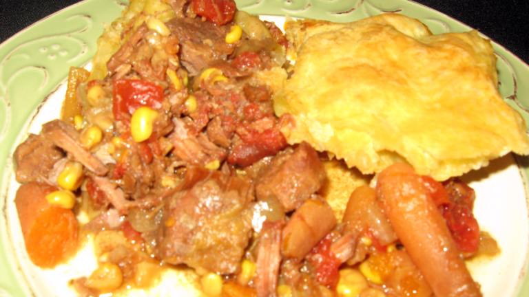 Beef Hotpot Pie Created by mary winecoff