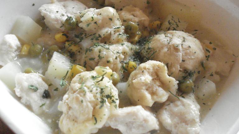 Grandma's Chicken and Dumpling Soup created by Homebeckers