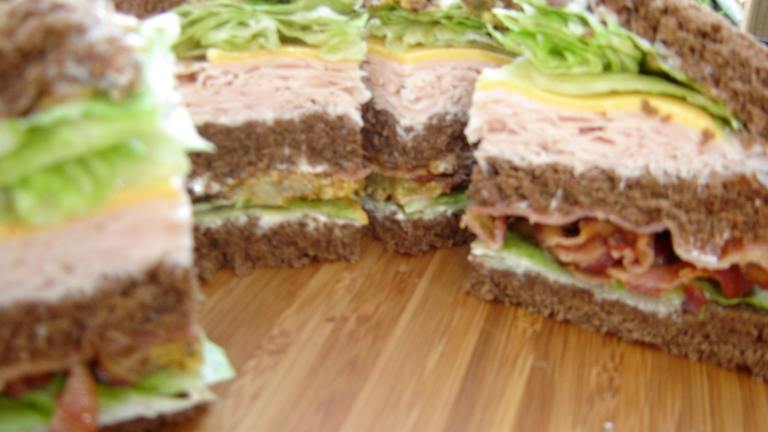 Redneck Club Sandwich Created by lets.eat