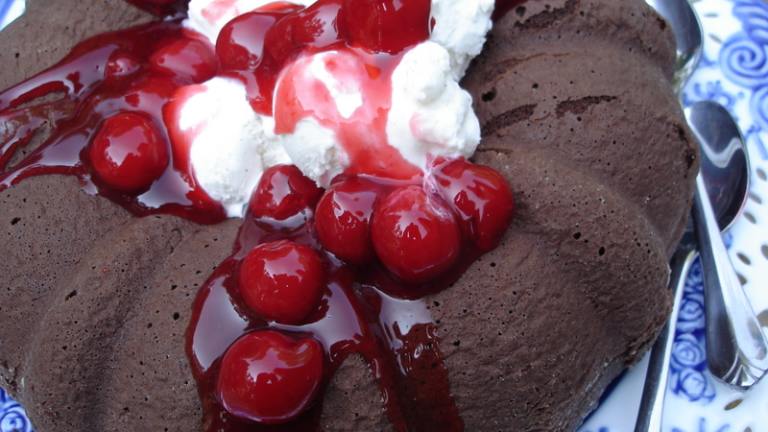 Chef Mommie's Volcano Cake created by Chef Mommie