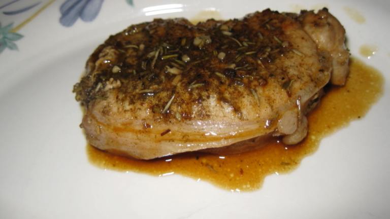 Pork Chops Braised in White Wine created by WiGal
