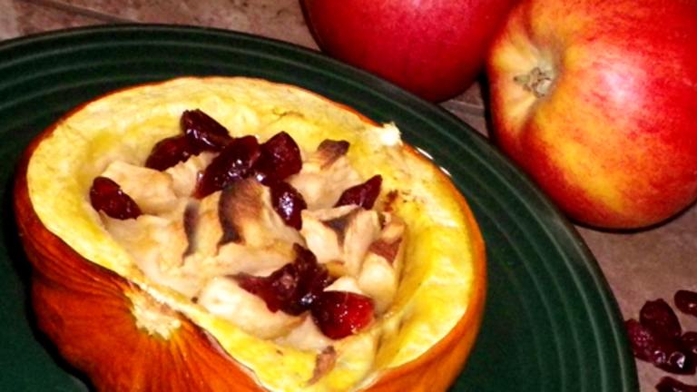 Squash With Apples & Cranberries Created by Bergy