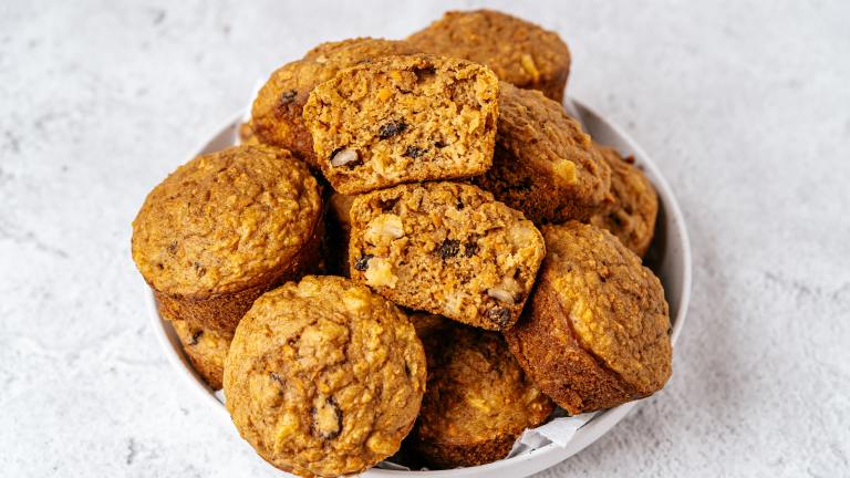 Low-Fat Carrot Cake Muffins (That Don't Taste Low-Fat!) Created by hello.twobites