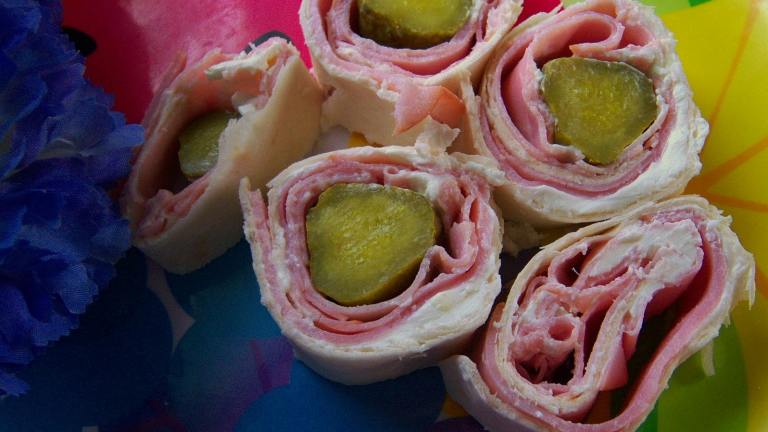 Easy Tortilla Pickle-Ham Rolls created by kittycatmom