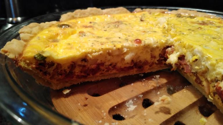 Quick n Easy Quiche Crust Created by Kimberly B.