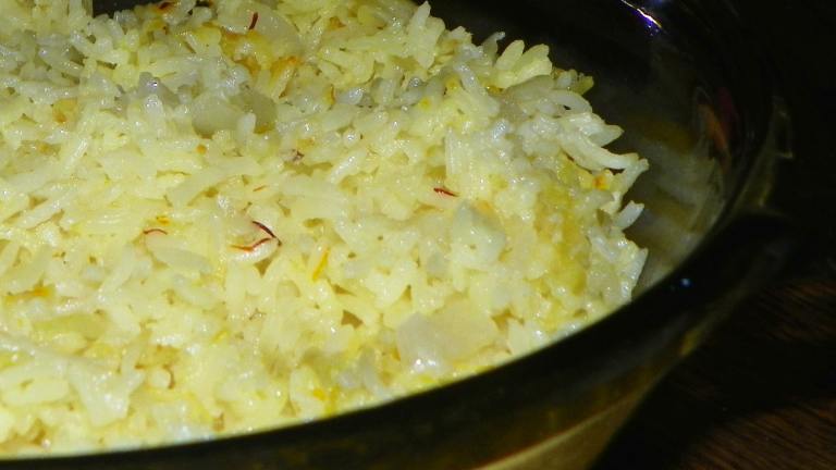 Saffron Rice Created by Baby Kato