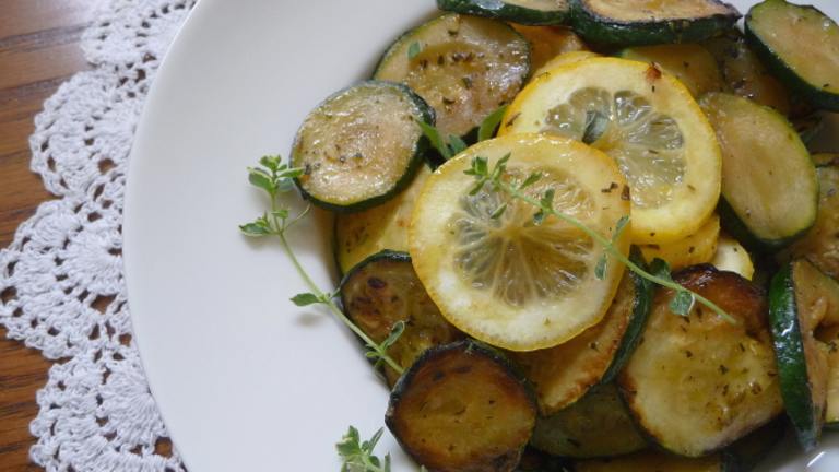 Zucchini & Yellow Squash Medley With Summer Herbs Created by BecR2400
