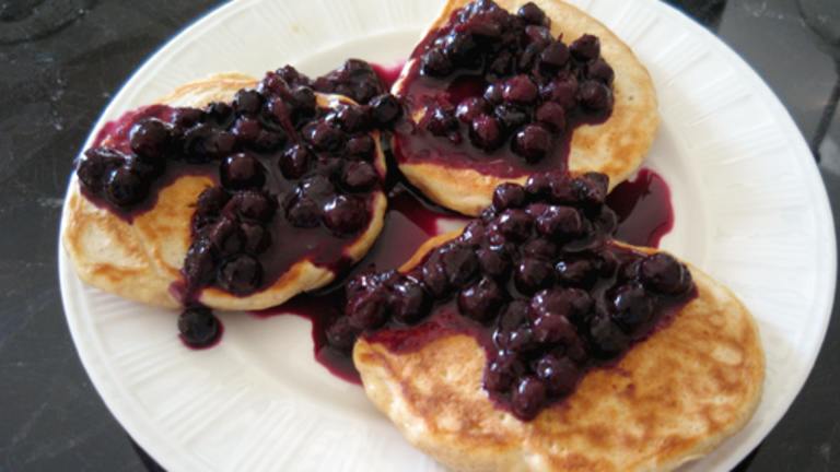 Blueberry Pancakes (Low Gi With Oats) Created by kelly in TO