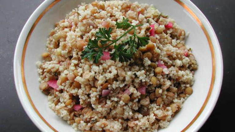 Lentil and Couscous Salad created by Kumquat the Cats fr