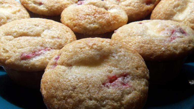 Strawberry-Cream Cheese Muffins Created by alligirl