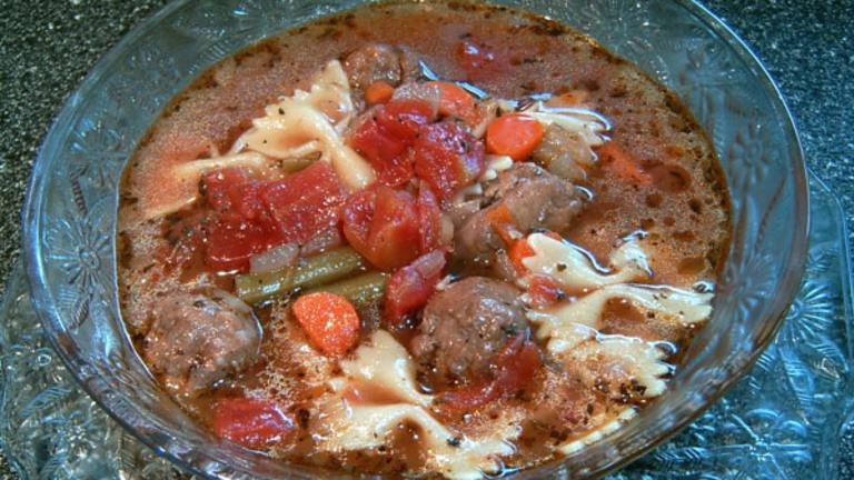 Pasta and Sausage Soup created by Outta Here