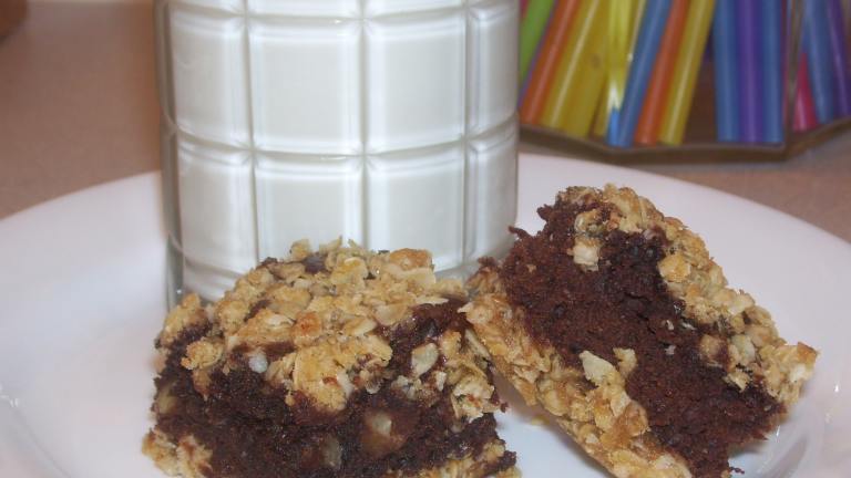 Oatmeal Brownies Created by Chef Mommie