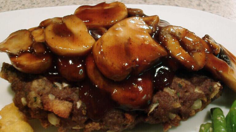 Smothered Country Salisbury Steak Created by Kim127