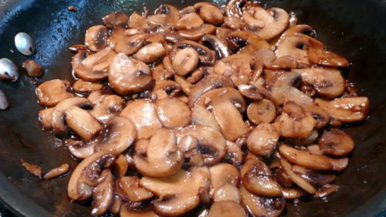 Mushrooms With Balsamic Vinegar Created by Outta Here