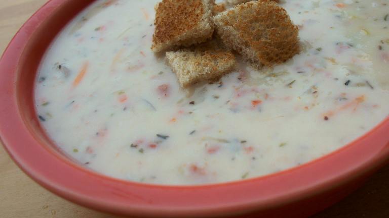 Delicious Cream of Reuben Soup created by Parsley