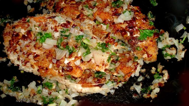 Pecan and Panko Crusted Chicken Breasts created by Bergy