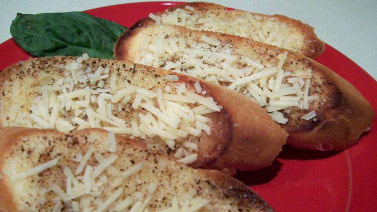 Garlic Butter Parmesan Crostini Created by lazyme