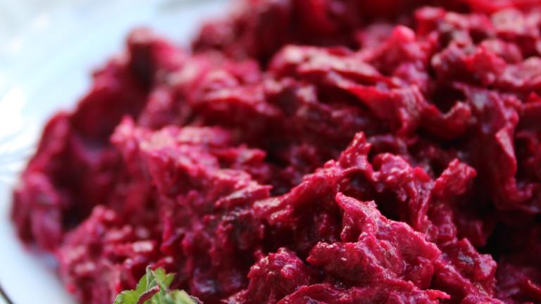 Shredded Beets With Thick Yogurt created by COOKGIRl