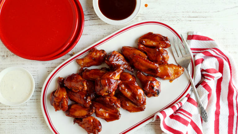 Honey Barbecue Chicken Wings created by Jonathan Melendez 