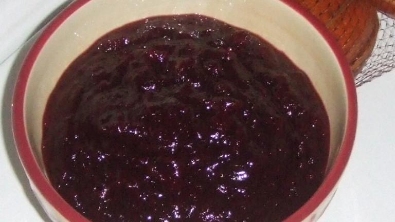 Homemade Cranberry Sauce Created by Vseward Chef-V