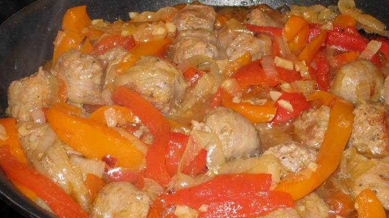 Dads Sausage, Peppers and Onions created by FrenchBunny