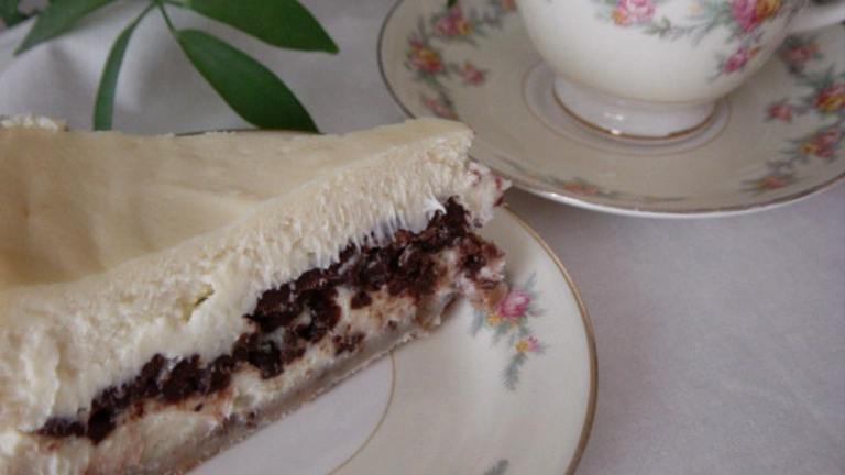 Warm Fudge-Filled Cheesecake created by Brenda.