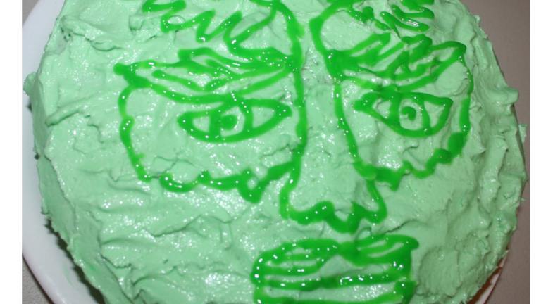 Green Man Cake Created by Wylder