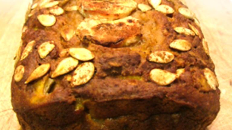 Fall Harvest Apple-Spiked Pumpkin Bread Created by Matty H.