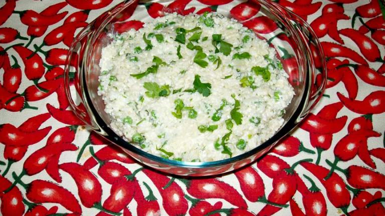 Creamy Austrian Rice With Peas and Onions (Quick) Created by Midwest Maven