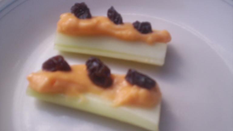 Ants on a Log (Peanut Free & Gluten Free)