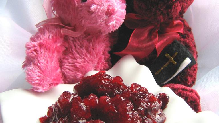 Not Your Mama's Cranberry Sauce Created by Leslie