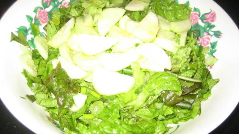 Maroulosalata (Lettuce Salad) Created by iLuv2cook 2