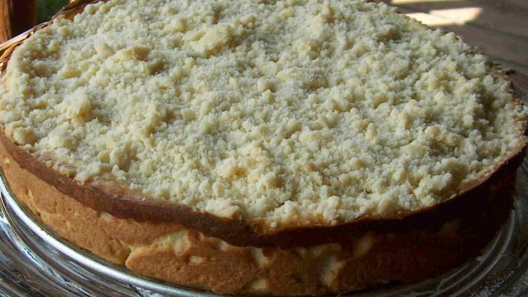 Cream Cheese Coffee Cake Created by CookingONTheSide 