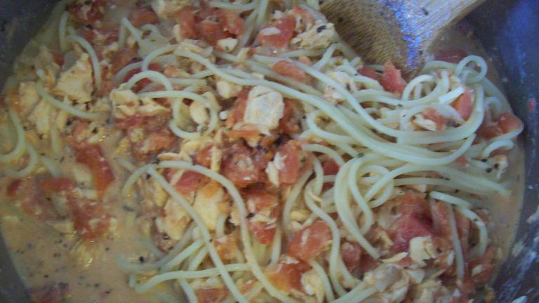 Salmon Carbonara Created by berry271